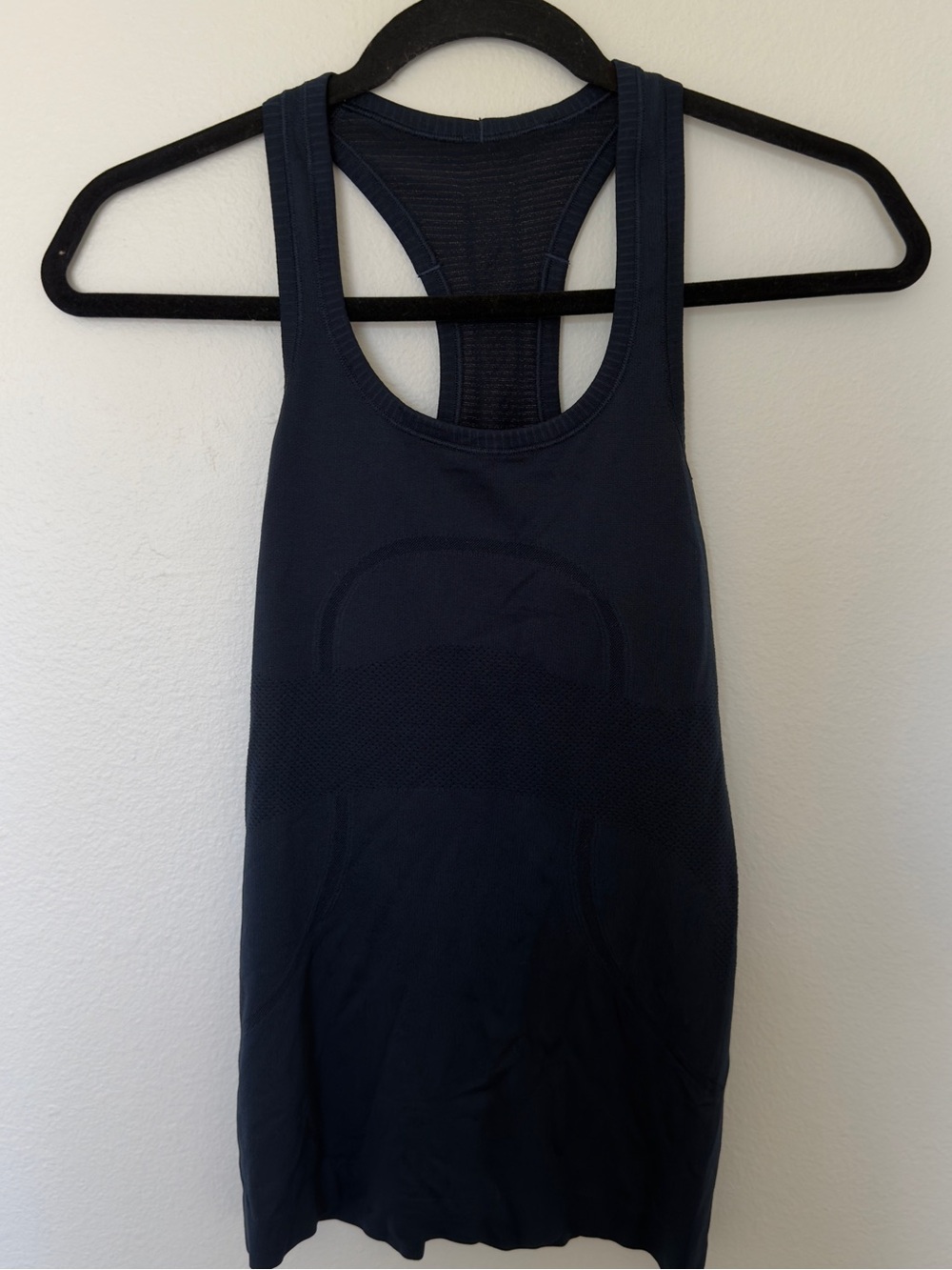 Lululemon swiftly Navy Racerback Workout Tank Top